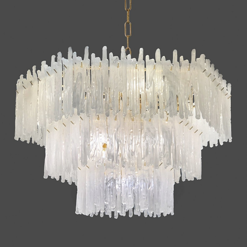 Люстра Snow Queen Chandelier Золотой Белый в Уфе | Loft Concept 