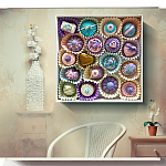 Панно "Конфетное ассорти" Bright Candy Assortment варинант исполнения - 4 | Loft Concept в Уфе