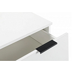 Комод белый с 3-мя ящиками Strict Lines  варинант исполнения - 5 | Loft Concept в Уфе