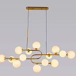 Люстра подвесная с белыми лампами в форме шара Flute варинант исполнения - 4 | Loft Concept в Уфе