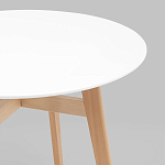 Обеденный стол с белой столешницей ELUNED FURNITURE варинант исполнения - 4 | Loft Concept в Уфе