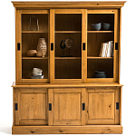 Витрина из массива сосны Cobbett Wood Showcase варинант исполнения - 2 | Loft Concept в Уфе