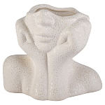 Ваза керамическая Face forever Shine варинант исполнения - 1 | Loft Concept в Уфе