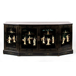 Комод в китайском стиле Chinese Black Chest of Drawers Нидерланды варинант исполнения - 1 | Loft Concept в Уфе