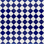 Дизайнерская плитка с узором Шахматка варинант исполнения - 1 | Loft Concept в Уфе