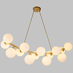 Люстра подвесная с белыми лампами в форме шара Felicitat варинант исполнения - 4 | Loft Concept в Уфе