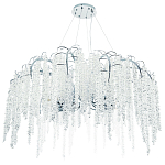 Люстра с хрустальными подвесками Bunch of Crystal Berries Silver Chandelier 12 варинант исполнения - 1 | Loft Concept в Уфе