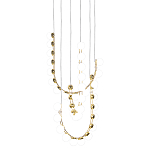 Люстра подвесная светодиодная с круглыми плафонами белого цвета PEARLS Suspension 39  варинант исполнения - 3 | Loft Concept в Уфе