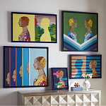 Картина Ренесанс ручная вышивка бисером RENAISSANCE REFLECTION BEADED ART варинант исполнения - 1 | Loft Concept в Уфе