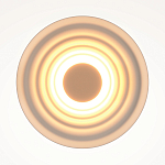 Бра круглое Soft Halo белый варинант исполнения - 2 | Loft Concept в Уфе