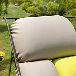 Дизайнерское разноцветное кресло на металлическом каркасе с подставкой для ног Poltronova Plasma Armchair варинант исполнения - 13 | Loft Concept в Уфе