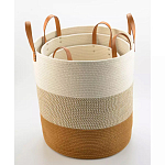 Корзина для хранения с ручками Interlacement Stripes М варинант исполнения - 1 | Loft Concept в Уфе