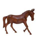 Статуэтка из дерева суар дикая лошадь Wild Horses варинант исполнения - 2 | Loft Concept в Уфе