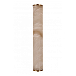 Бра цилиндрической формы из натурального алебастра Calcite Geometry варинант исполнения - 4 | Loft Concept в Уфе