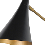 Бра с черными конусообразным плафоном Contrasting Lamps варинант исполнения - 1 | Loft Concept в Уфе