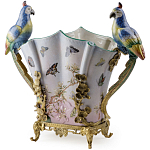 Ваза фарфоровая с попугаями Ferra варинант исполнения - 4 | Loft Concept в Уфе