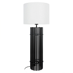 Настольная лампа с металлиеским черным трубчатым основанием Fulgurite варинант исполнения - 1 | Loft Concept в Уфе