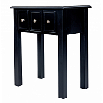 Черная тумба с выдвижным ящиком Monica варинант исполнения - 2 | Loft Concept в Уфе