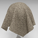 Мебельная ткань Шенилл коричневый цвет 138 см T4-28 варинант исполнения - 3 | Loft Concept в Уфе