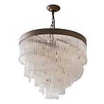 Люстра со стеклянными подвесками в виде круглых бусин Waterfall of Light варинант исполнения - 1 | Loft Concept в Уфе