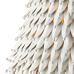 Подвесной светильник белый металлический в форме колокола White Natural Lines варинант исполнения - 1 | Loft Concept в Уфе