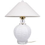 Настольная лампа керамическая с абажуром Valencia варинант исполнения - 1 | Loft Concept в Уфе