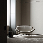 Дизайнерский двухместный диван Gio Ponti D.157.6  - DUE FOGLIE Sofa варинант исполнения - 2 | Loft Concept в Уфе