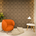 Гипсовая 3D Панель M-19 варинант исполнения - 2 | Loft Concept в Уфе