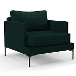 Мебельная ткань Шенилл темно-зеленый цвет 138 см T4-36 варинант исполнения - 11 | Loft Concept в Уфе