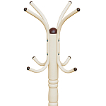 Вешалка напольная бежевая с 4-мя металлическими крючками Noble Branches варинант исполнения - 2 | Loft Concept в Уфе