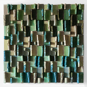 Абстрактное Объемное Панно Travers Green