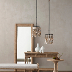 Подвесной светильник с подвесками из устричных раковин Sea Ravens варинант исполнения - 2 | Loft Concept в Уфе