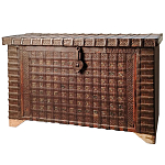 Большой Этнический сундук с металлическим декором  варинант исполнения - 3 | Loft Concept в Уфе