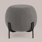 Пуф в ткани букле темно-серого цвета Pikelet варинант исполнения - 2 | Loft Concept в Уфе