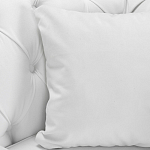 Кресло низкое с мягкой обивкой из велюра на 4-х ножках из массива березы Sophie Armchair white варинант исполнения - 7 | Loft Concept в Уфе