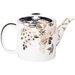 Чайный сервиз из фарфора с цветочным принтом на 6 персон 14 предметов Garden Whisper Porcelain Set  варинант исполнения - 1 | Loft Concept в Уфе