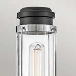 Бра для ванных комнат с прозрачным цилиндрическим плафоном на круглом основании Hinkley варинант исполнения - 8 | Loft Concept в Уфе