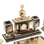 Настольный письменный набор из яшмы Manager Organizer варинант исполнения - 5 | Loft Concept в Уфе