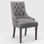 Мебельная ткань Шенилл серый цвет 142 см T4-46 варинант исполнения - 5 | Loft Concept в Уфе