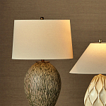 Настольная лампа с текстурным узором Movement of Smooth Lines варинант исполнения - 4 | Loft Concept в Уфе