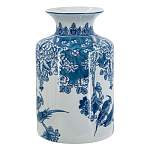 Ваза с мотивами цветущего сада с попугаями Vase Inspired by Nature варинант исполнения - 2 | Loft Concept в Уфе