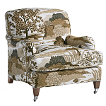 Кресло Trumann Club Chair Beige Landscape бежевый пейзах варинант исполнения - 1 | Loft Concept в Уфе
