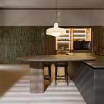 Кухонный гарнитур из натурального камня и дерева INTERSECTION Dada Engenereed Kitchen варинант исполнения - 8 | Loft Concept в Уфе