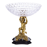 Чаша для фруктов с подножием в виде ангела Eden Garden варинант исполнения - 1 | Loft Concept в Уфе