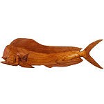 Статуэтка деревянная в виде рыбы Fish of the World варинант исполнения - 1 | Loft Concept в Уфе