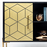 Комод с фасадом цвета латуни Moderare варинант исполнения - 5 | Loft Concept в Уфе