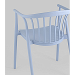 Стул Campo пластик голубой варинант исполнения - 3 | Loft Concept в Уфе