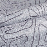 Мебельная ткань Букле серый цвет 140 см T3-10 варинант исполнения - 1 | Loft Concept в Уфе