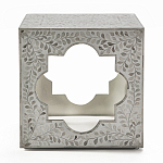 Приставной столик с перламутром Bone Inlay Side Table Floral Design варинант исполнения - 2 | Loft Concept в Уфе