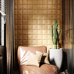 Гипсовая 3D панель с принтографией PM-103 варинант исполнения - 4 | Loft Concept в Уфе